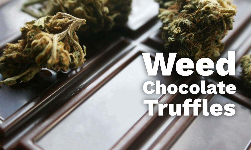 weed chcocolate truffles