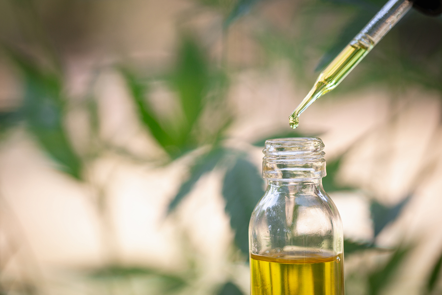 bigstock Hemp Oil Medical Marijuana Pr 287929906
