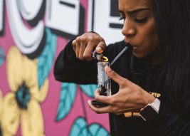 smoking moldy weed