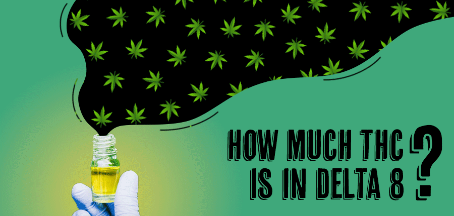 how much thc is in delta 8