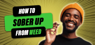how to sober up from weed