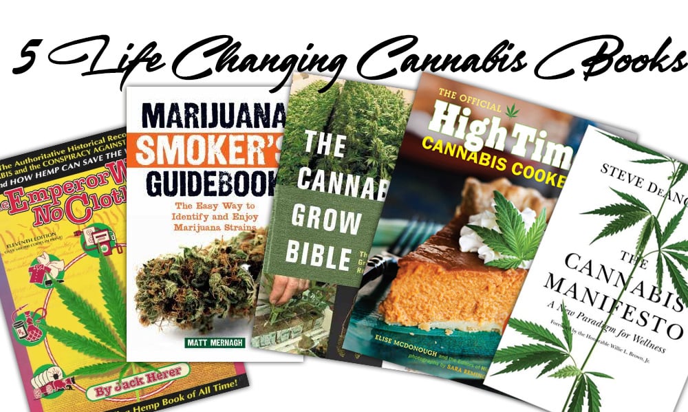 5 life changing cannabis books