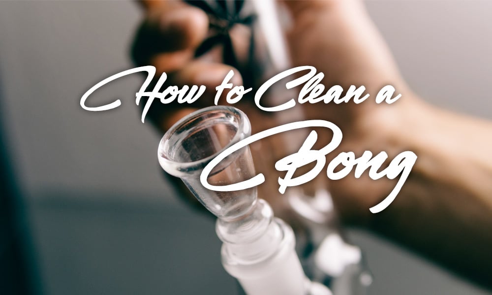 how to clean a bong