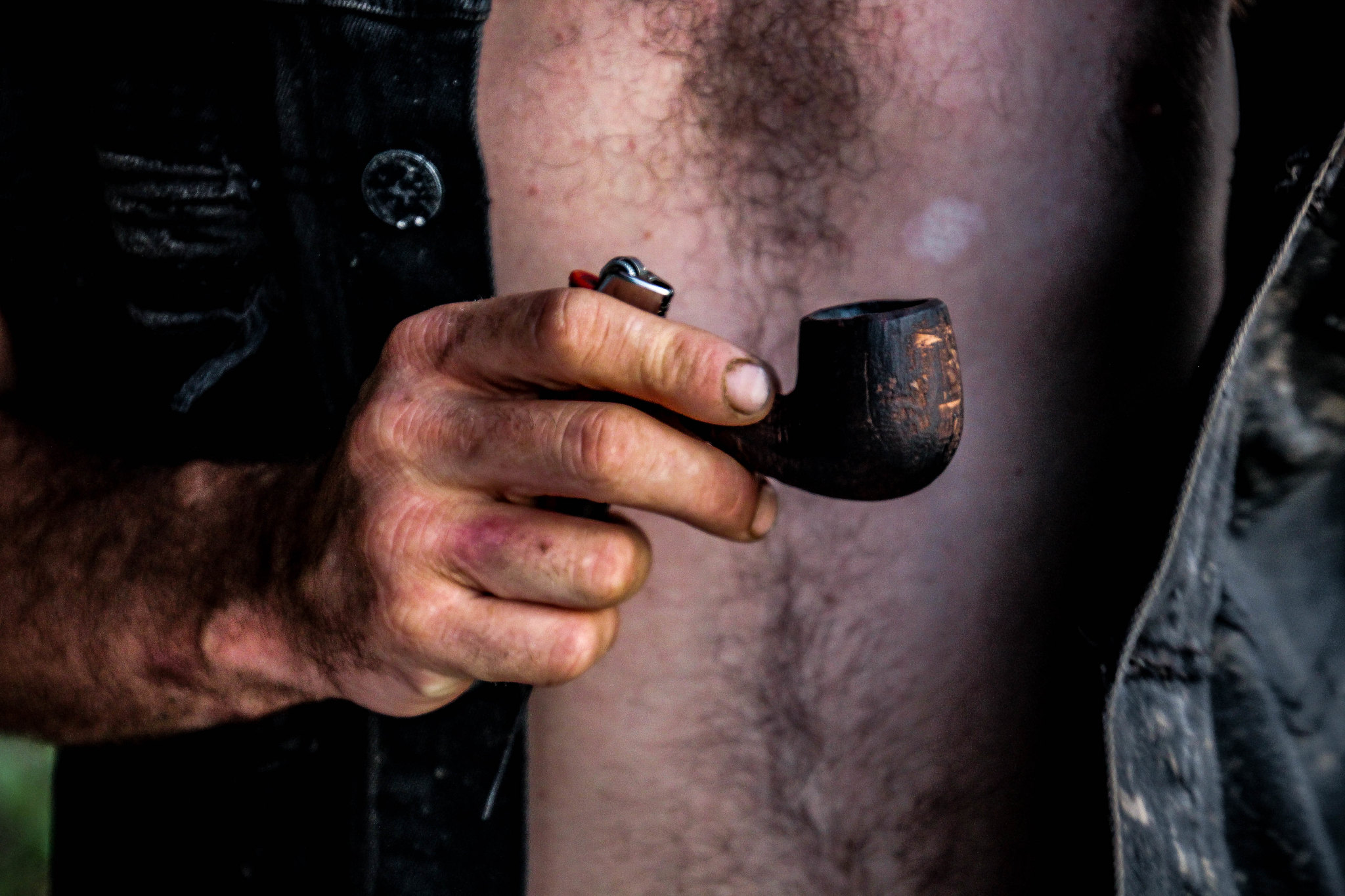 how to make a wooden pipe